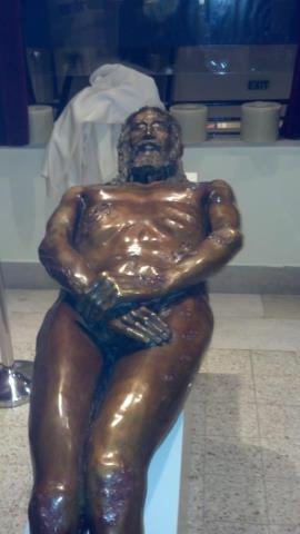 Shroud Of Turin Statue