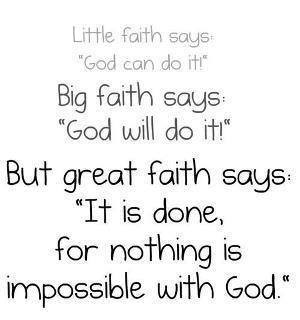 great faith