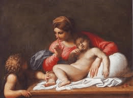 The Madonna and sleeping Child with the Infant St John the Baptist