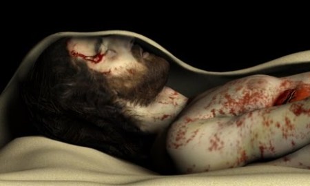 jesus-under-shroud-of-turin-1901